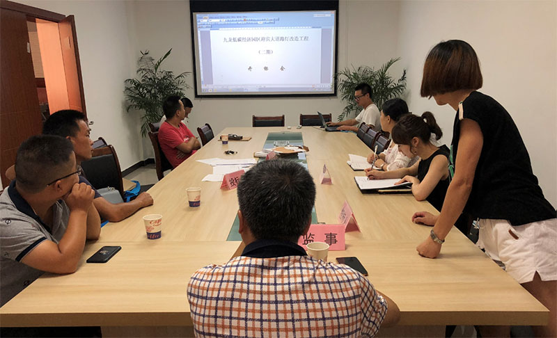 九龍低碳經濟園區迎賓大道路燈改造工程（二期）完成招標工作