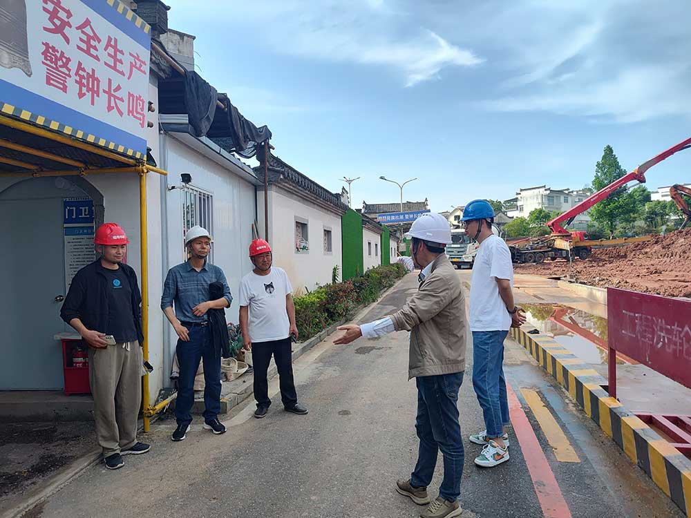 筑牢安全防線，強化質量管理——城建投公司對各在建項目開展安全質量專項檢查