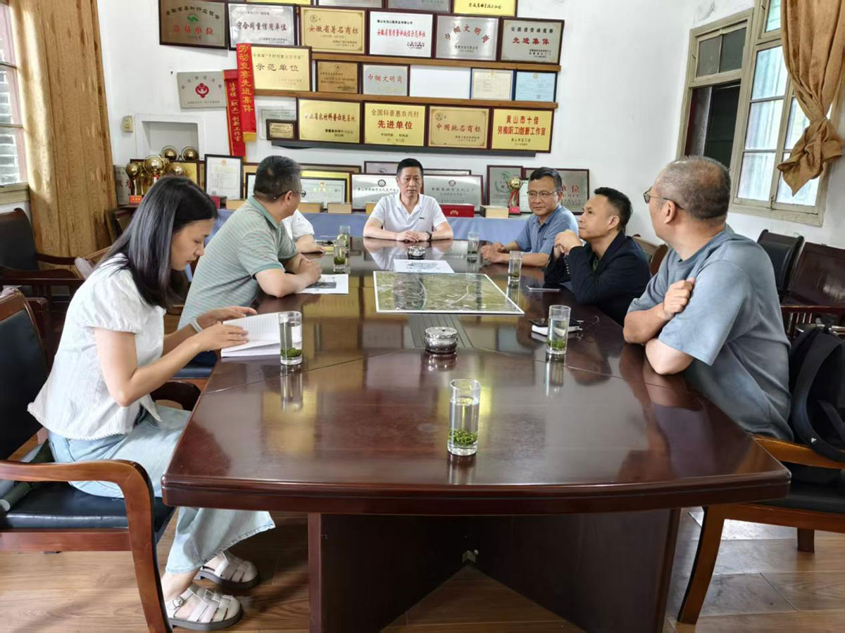江蘇外聯采考察團到實驗茶場考察，共商茶產業合作新藍圖
